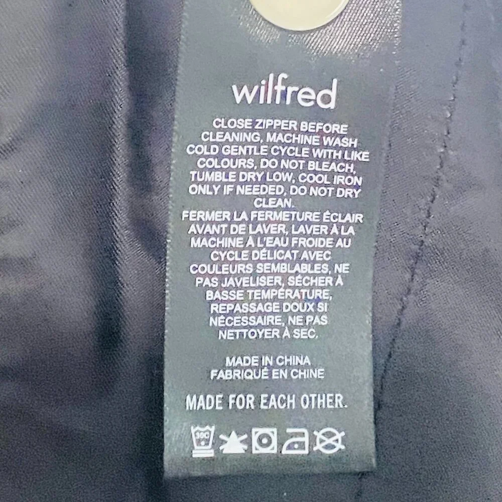 Wilfred Pleated Trousers — Tailored Poise in Deep Charcoal (Size 6) - Picture 12 of 13